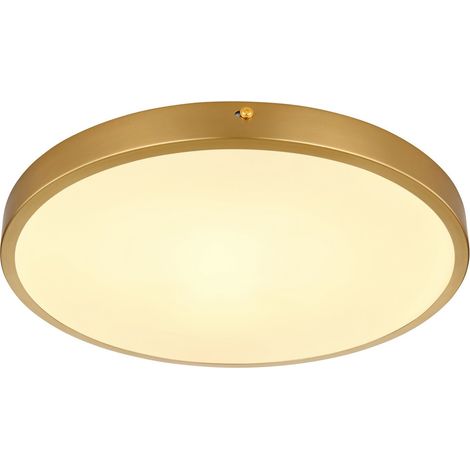 Globo - plafonnier - TIBEY - bronze - métal - Ø 35cm - LED - (1/5)