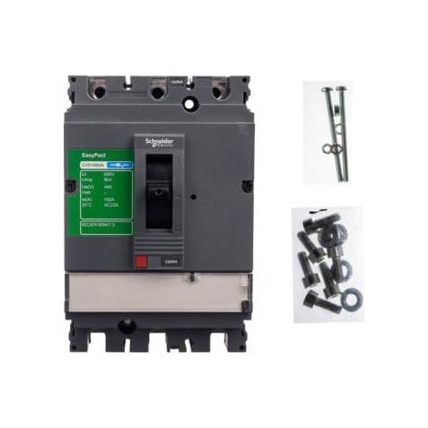 Interruptor Schneider Electric cvs100na 100A 3 polos