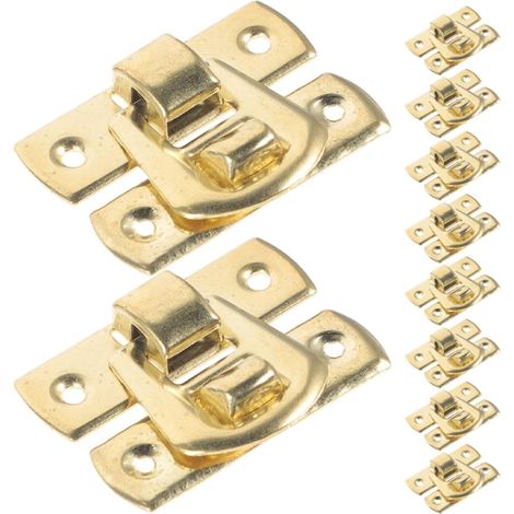 20 Pièces Loquets en Alliage de Zinc pour Boîte en Bois, Fixation Pratique et Installation Simple, pour Coffrets à Bijoux et Boîtes Décoratives (1/5)