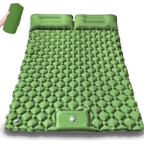 Selbstaufblasende Isomatte Extra groß 1/2 Personen Isomatte für Outdoor Aktivitäten Campingmatratze Kleine Isomatte Leicht und kompakt Reißfest (1/5)