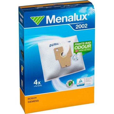 Menalux STAUBBEUTEL 4STK+1MOTO/+1MICRO (2002 F.BOSCH/SIEMENS)