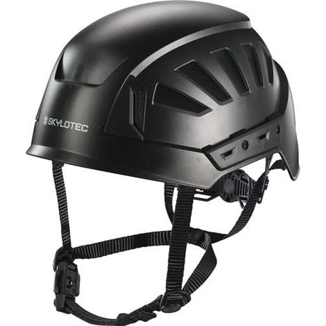 Casque de grimpeur industriel INCEPTOR GRX noir en polycarbonate/acrylonitrile butadiène styrène (1/4)