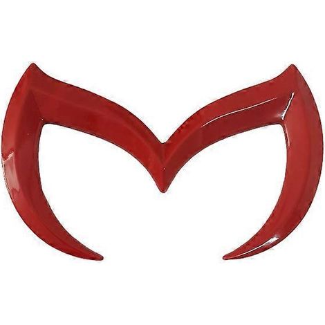 Rotes M-Logo-Emblem-Aufkleber für alle Fahrzeugmodelle