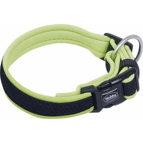 Nobby Hundehalsband Mesh Preno M-L neongelb