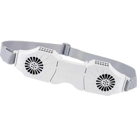 Tragbarer Gürtelventilator, wiederaufladbarer Gürtelventilator mit Clip (1/5)