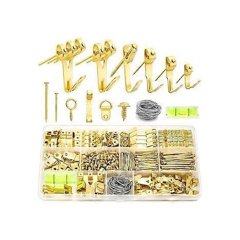 Kit de fixation pour cadres photo (372 crochets) (1/5)