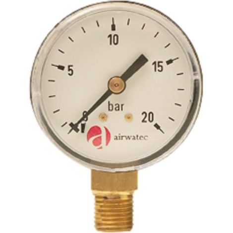 Manometer 1/4 0-20 Bar Für Cintropur Nw50 / Nw62 / Nw75 Filter (1/2)