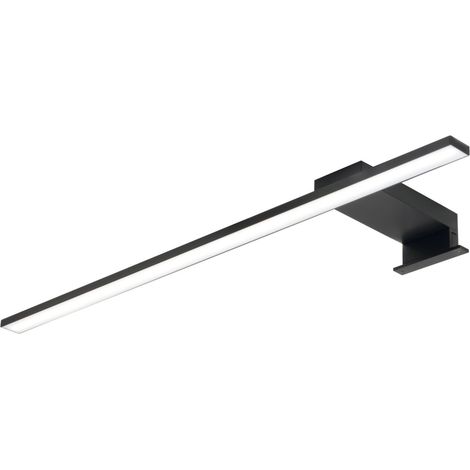 Domus Line Spiegelleuchte Lady D-Motion 700 mm Schwarz 230 V  LED Badleuchte IP44 mit wechselbarer Lichtfarbe 3000K/4000K, 13 W, 1680lm