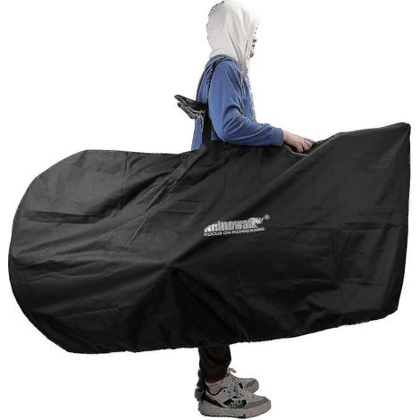 Sac de transport pliable pour vélo de montagne 27,5 pouces et vélo de route 700c, housse de rangement-AquaForge (1/5)
