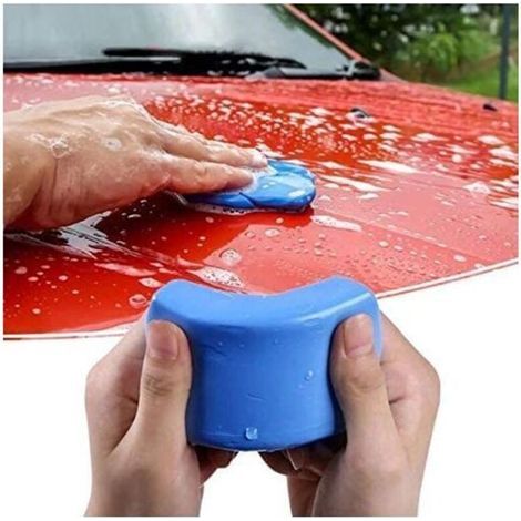 3 Pièces Barre d'argile Nettoyage de Voiture pour l'entretien de la Peinture Automobile, Le Nettoyage des Jantes, Le Polissage des Vitres (1/5)