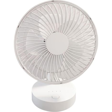 Petit ventilateur de bureau silencieux et portable pour table privée, vent fort, refroidissement en continu pour la maison (1/4)