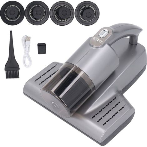 Aspirateur à matelas sans fil, aspiration 15kpa, 57000 tr/min, avec lumière UV C et ultrasons, pour lit et canapé (1/5)