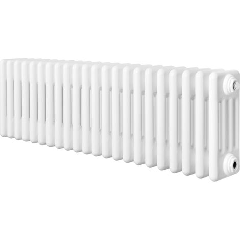 Traditional 4 Column Radiator - 300 x 1010mm - White (1/5)