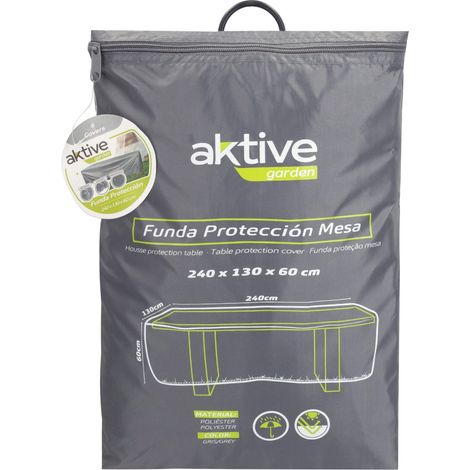 Funda protectora para mesa de jardín 240x130x60 cm aktive garden (1/5)
