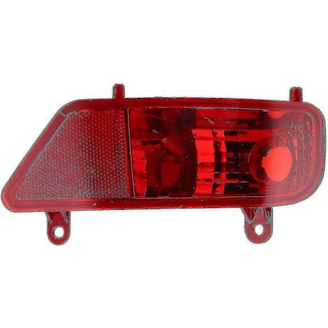 Feu antibrouillard arrière rouge de remplacement pour Peugeot 3008 et 5008 (2009-2016)