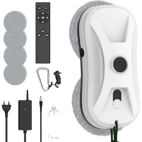 Robot limpiacristales, diseño ultradelgado, control remoto, 2700 Pa (1/2)