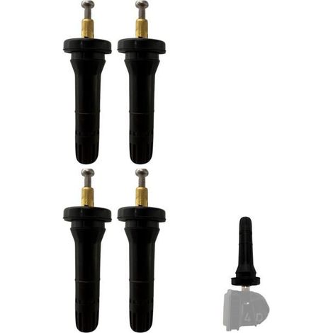 Reparaturset für Reifendrucksensoren TPMS - 52933D - Gummiventil - 4 Stück - Kompatibel mit OPEL/VAUXHALL/FORD