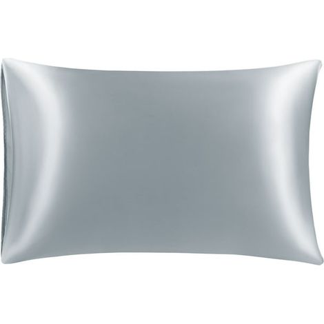 Taie d'oreiller en pure soie 25 momme pour cheveux et peau. housse de coussin en soie naturelle 100% (1/5)