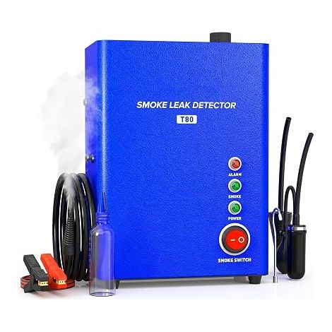 T80 Smoke Detection Machine with Integrated Air Pump, Automotive Smoke Leak Detector Vacuum Leak Detection for All Cars (1/5)