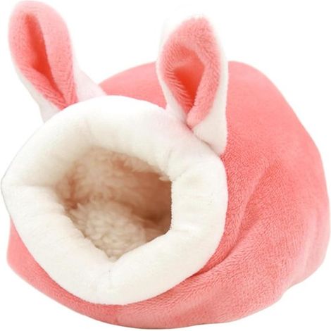 Nido per animali domestici, posto letto per animali, per piccoli animali, con simpatico design a orecchie di coniglio, 255 cm, venduto singolarmente (1/5)