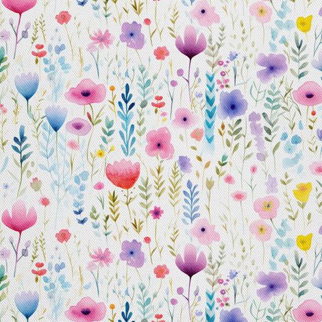 Tela decorativa para exteriores Oxford - Estampado floral - DX2103 (1/5)