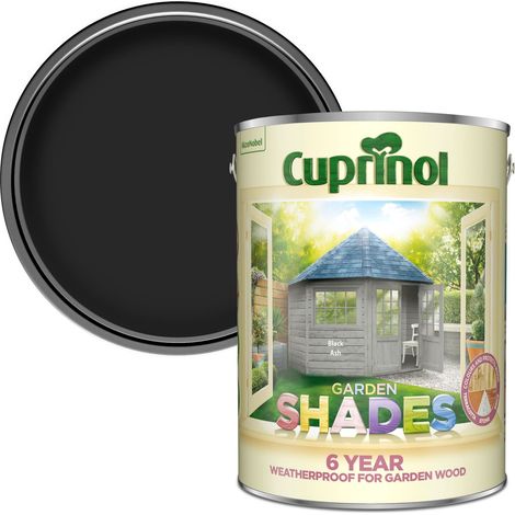 Cuprinol 5092549 Garden Shades Black Ash 5 litre CUPGSBLA5L