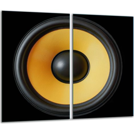 Tablero de corte de vidrio 2x 30x52 altavoz (1/5)