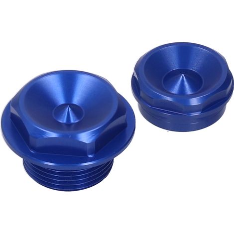 Lot de 2 écrous de moyeu de vélo M20x1,5 (avant gauche et droit) pour TE/TX/TC/FE/FX/FE 125-501 (2016-2021) - Bleu (1/5)