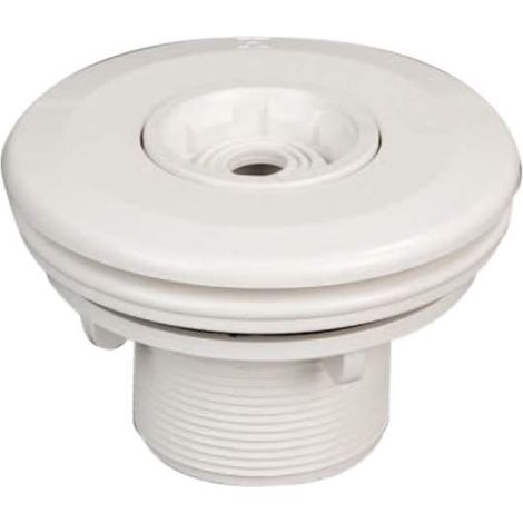 Boquilla Impulsión Multiflow System  Piscina Liner  ABS Blanco  Rosca Ext. 2" - Int. Ø 50mm  Repuesto Técnico
