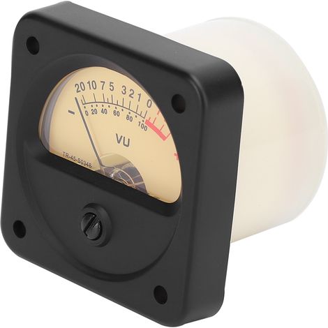 Niveau sonore DB TR45S0348 Testeur de précision VU-mètre avec rétroéclairage Indicateur de niveau audio (1/5)