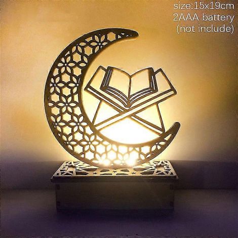 Dekorationsartikel für das muslimische Ramadan-Fest 2023: LED-Windlaternen-Anhänger, Eid Mubarak-Lichterkette, Ramadan-Dekoration für Zuhause-ornament-9