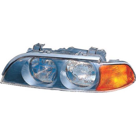 Phare avant gauche H7/HB3 orange BMW Série 5 E39 phase 1 1995-2000