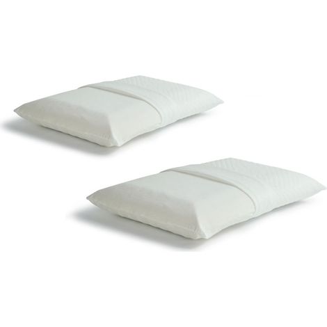 Soluko  Cuscino Guanciale Memory Classic h10 No Stress Coppia