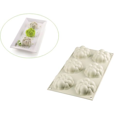 Stampo in silicone monoporzione Bollicine Silikomart (1/5)