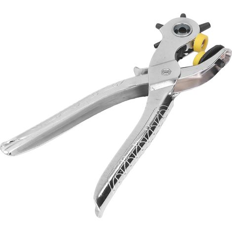 Perforatrice de ceinture de 20 cm (8 po) en acier inoxydable robuste et durable, design ergonomique, traitement thermique pour un gain de temps et une utilisation simplifiée. (1/5)