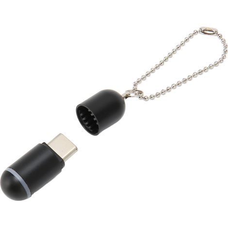 Mini mando a distancia infrarrojo para smartphones, adaptador USB-C universal para aires acondicionados y decodificadores de TV.