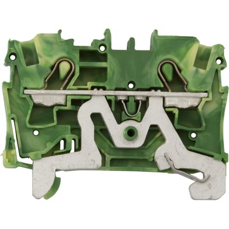 Connettore di protezione per sbarra collettiva a 2 fili 4 mm2 giallo-verde 2004-1207 topjobs