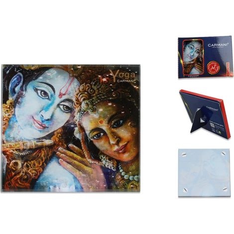 Posavasos de cristal - Yoga (carmani)
