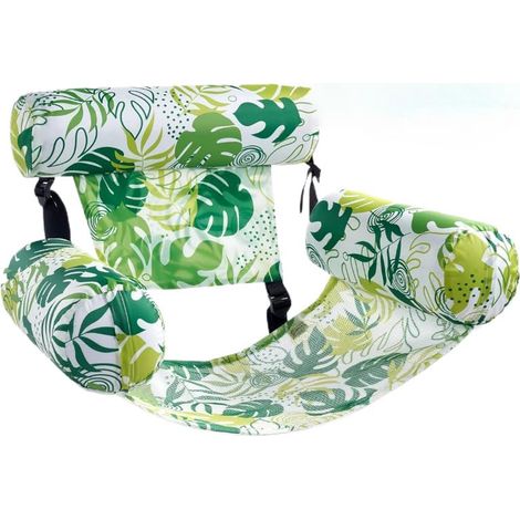 Flotteurs de piscine gonflables pour adultes, chaises longues et nouilles de piscine, sièges flottants confortables pour l'été, la plage, le lac, la piscine, les fêtes amusantes