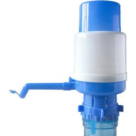 Pompe à eau manuelle avec robinet anti-goutte pour distributeur d'eau ou pichet (1/4)