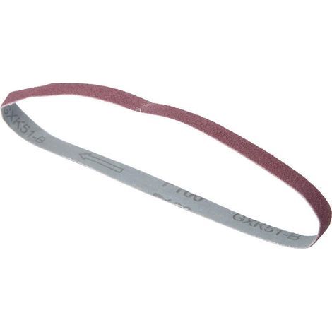 10Pcs 452X15Mm Ceinture de Ponçage Bande abrasive Remplacement Pour Ponceuse à Bande 40-120 Grains(100) (1/4)
