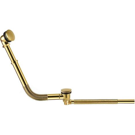 Colonna di scarico e sifone per vasca retrò VIGOLD colore oro