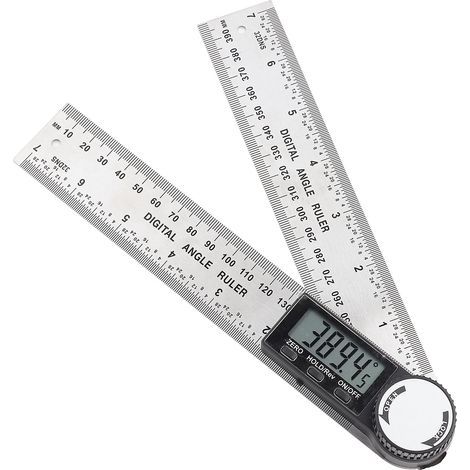 Goniometer-Lineal, Winkelmesser-Funktion, IP54, Funktions-LCD-Display für Längenwinkel (1/4)