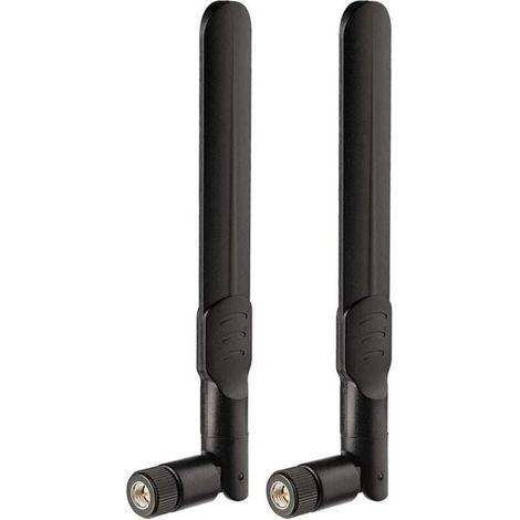2 Paquets Antenne 4G LTE 3G GSM SMA Mâle 8dBi pour Orange SFR Bouygues Telecom Free Mobile Huawei ZTE 4G LTE Routeur Passerelle Modem Point d'accès (1/4)