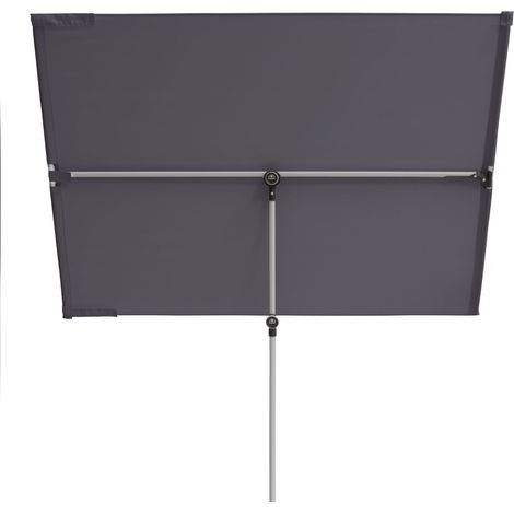 Doppler ACTIVE Balkonblende Sonnenschirm 180 x 130 cm 3 Farbvarianten Mittelmastschirm 840 Anthrazit (1/2)