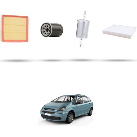Kit tagliando 3 filtri compatibile con Citroen Xsara Picasso 1.8I 16v 85kw dal 2000 al 2010 (1/5)