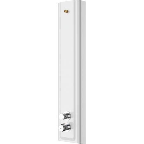 KWC AR Duschpaneel, F5, hydr., MIRANIT,  Thermostat, f. Duschkopf, verrohrt