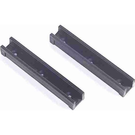 Coppia Pattini Inferiori Anta Cristallo Faac 722189 Automazione Automatismi