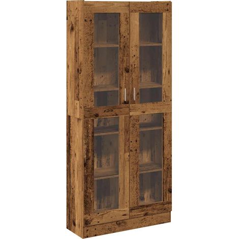 Maison Exclusive - Credenza Legno Antico 82,5x30,5x185 cm in Truciolato (1/5)