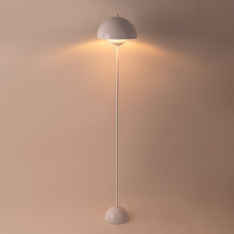 Lámpara De Pie Diseño Vintage "Mia" - E27 - Blanco
